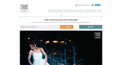 Desktop Screenshot of fearlessphotographers.com