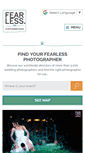 Mobile Screenshot of fearlessphotographers.com